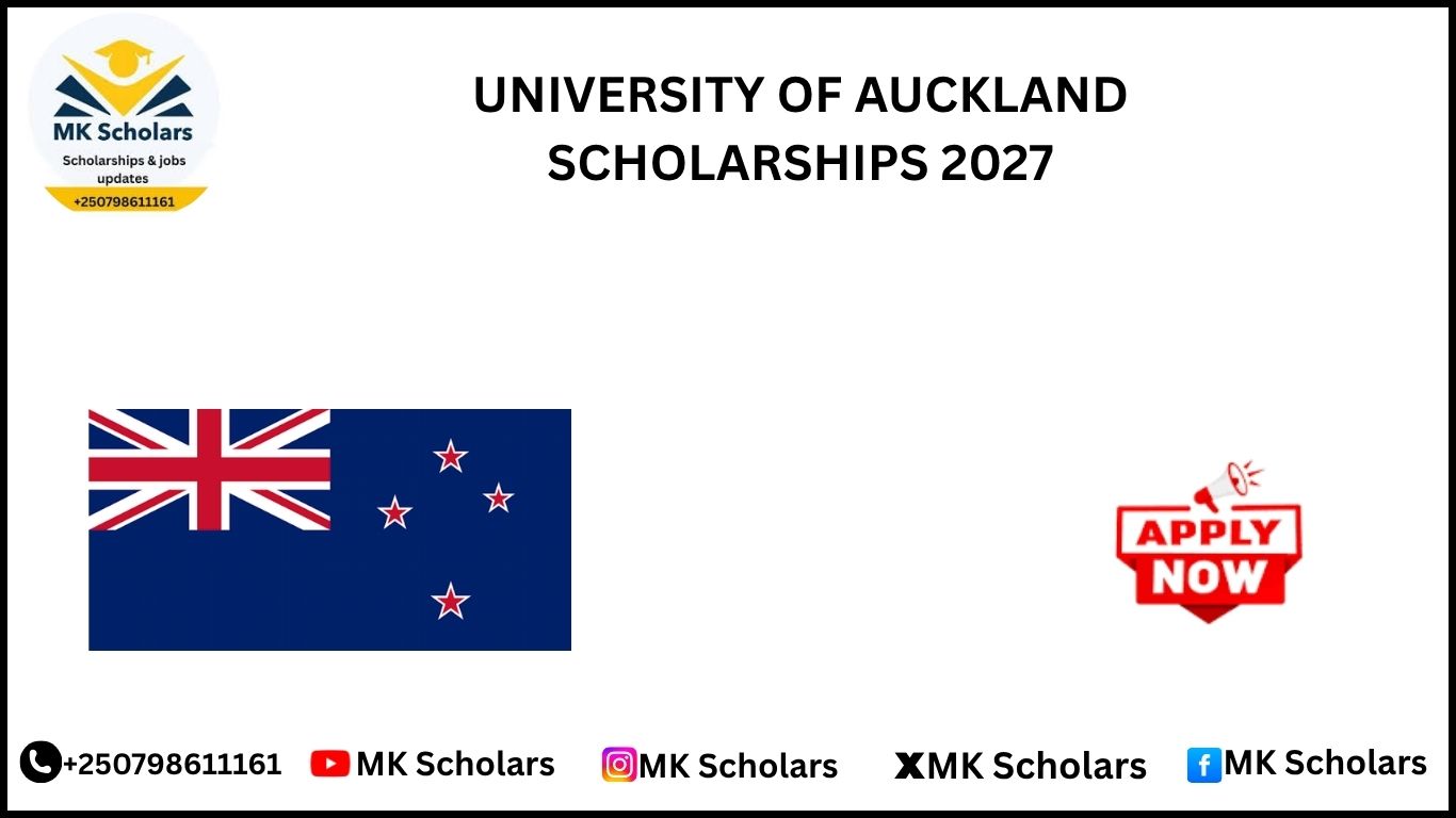 UNIVERSITY OF AUCKLAND SCHOLARSHIPS 2027